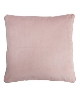 Tyynynpäällinen Eddie yksivärinen manchester-kangasta 1/pak Vaalea pinkki