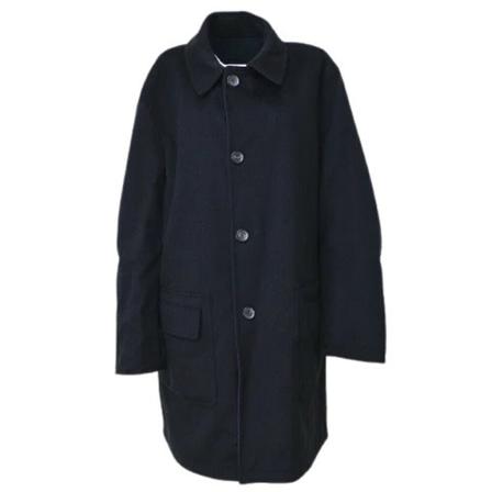 Gucci Vintage Pre-owned Wool outerwear svart, Dam Vintage Kappor, Dam, Storlek: L