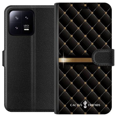 Kompatibel Tegnebogsetui til Xiaomi Xiaomi 13 Cactus and Friends – NightQuilt