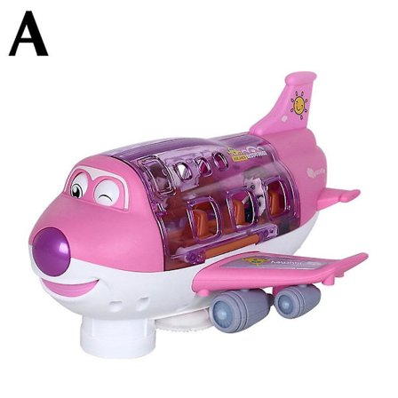 Sähköinen Q Söpö sarjakuva Airbus Valo Musiikki Pyörivä Lentokone
