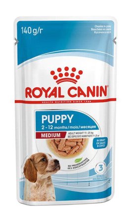 Royal Canin Puppy Medium Bocconcini In Salsa Per Cani 140g