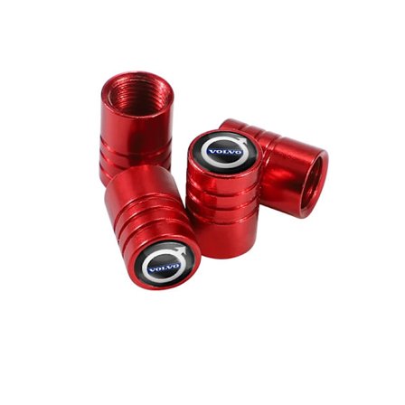 Volvo Bildäck Hjulventilkåpor Skydd Mocka Bil Nyckelring Nyckelring För V60 V40 XC90 XC40 S60 XC60 V70 S90 V90 Tillbehör