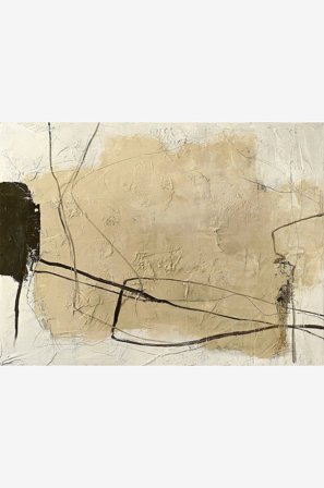 Malerifabrikken - Design Maalaus / Cloudline / 120x90 Cm - Beige - Taulut - 120X90 - - Homeroom