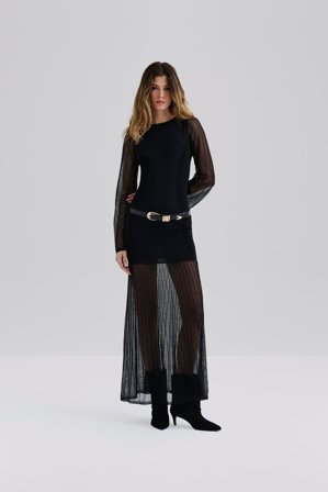 Malina - Haisley maxiklänning - XL - Black