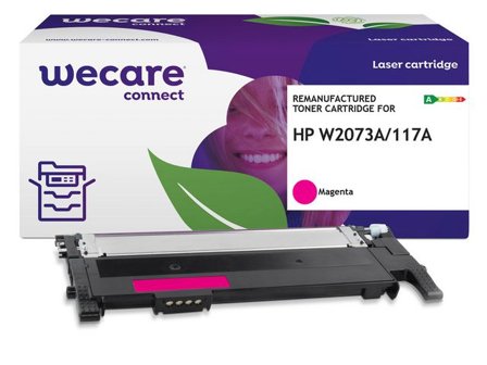 Wecare Toner HP W2073A 117A 1K magenta - Lyreco - Toner och bläck - Tonerkassetter - Toner WeCare