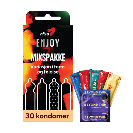 Rfsu Kondom Enjoy, 30 stk.