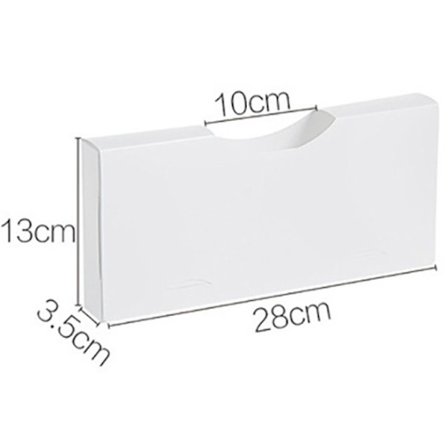 Søppelposer Oppbevaringsboks HVIT L HVIT L