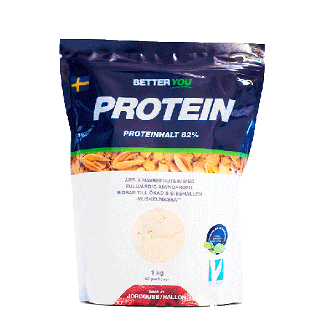 Better You Erte- og havreprotein 1 kg