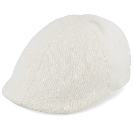 Mayser - Beige flatcap Keps - Paddy Superior Beige Flat Cap @ Hatstore