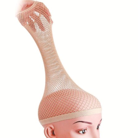 Nude Paryk Hætte til Langt Hår, Mesh Paryk Hætte til Kvinder, Hårnet til