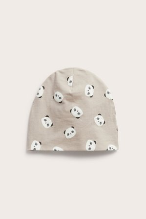 Kappahl | Mössa med pandor Beige 44/46 | Beige