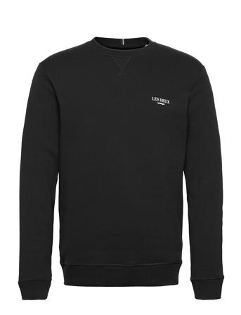 Toulon Sweatshirt Smu Sweatshirt Trøje Sort Les Deux
