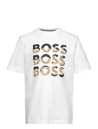 Short Sleeves Tee-Shirt White BOSS
