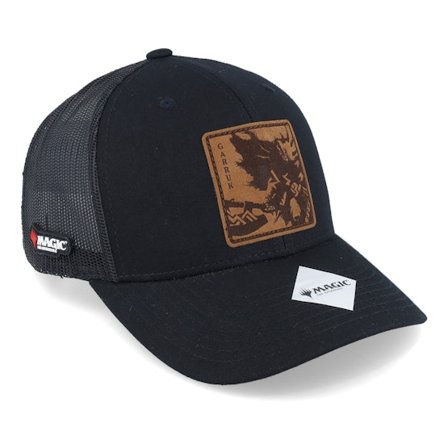 Magic: The Gathering - Svart trucker Caps - Garruk Planeswalker Black Retro Trucker @ Hatstore