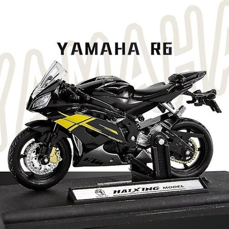 1:18 Skaala Yamaha R6 Seos Metalli Scooter Urheilu Moottoripyörä Figuuri Valettu Lelut Lapsille Moottoripyöräkilpailu Malli Replikat Kerää Lahja 