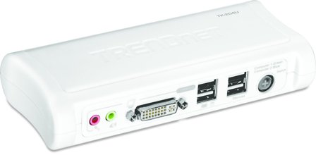 TRENDnet TK 204UK - KVM / lydsvitsj - 2 porter
