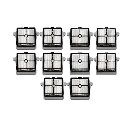 10 st Tvättbara HEPA-filter för One Floor S7/S7 PRO Sladdlös våt- och torrdammsugare Ersättningsdelar