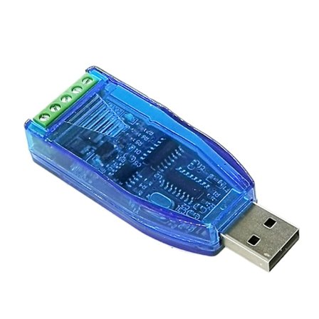 USB til RS485 Seriell Konverter Adapter LED-skjerm Datakommunikasjon/Data R&for
