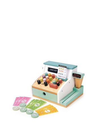 Tender Leaf | Till With Play Money - White | ONE SIZE