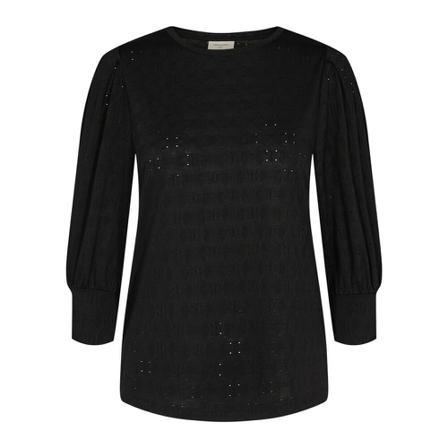 Freequent Blus svart, Dam, Dam, Storlek: 2XL