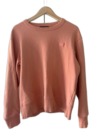 Ljusrosa sweatshirt från Acne Studios