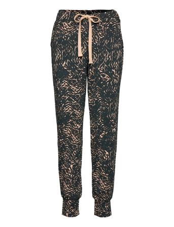 Crsanni Printed Sweat Pant Black Cream