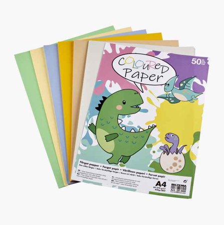 Biltema - Farget papir A4