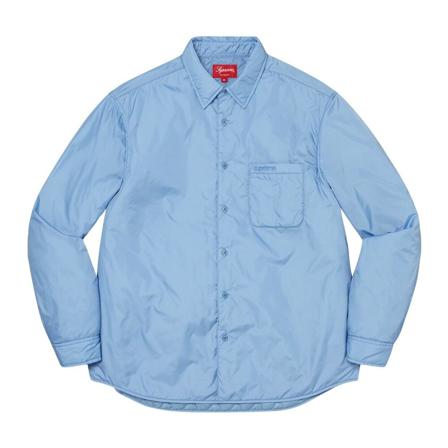Supreme, Shirts Blauw, Heren, Maat:L