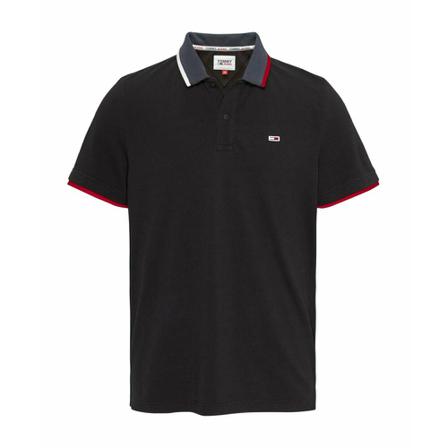 Tommy Jeans, Polo shirt Zwart, Heren, Maat:XL