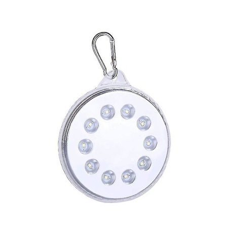 Solcelled Campinglys - Bærbar Teltslampe - Vandafvisende Magnet Sportslys til Vandreture, Klatring og Nødsituationer