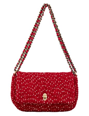 Becksöndergaard Boucle Hollis Bag - Red - ONE SIZE