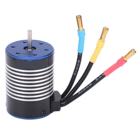 Sensorlös borstlös motor Lättvikt Hög effektivitet 3900KV motor för 1/10 fjärrkontrollbil