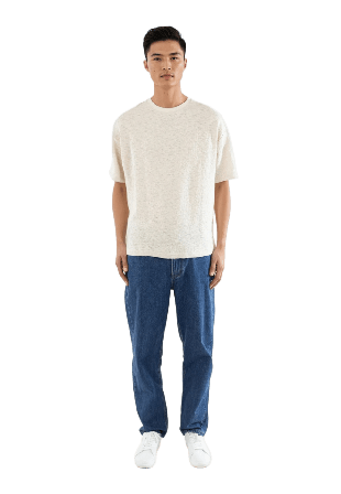 Ciszere Franklin Boucle T-shirt T-shirts Herr Beige M