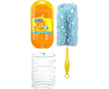 Swiffer Duster Handle 5 refiller - Effektiv dammvippa som gör det roligt att damma