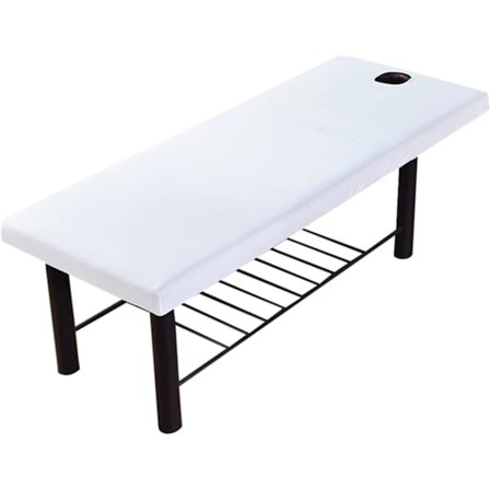 Hierontapöydän lakana, Kauneushieronta SPA-sohvanpäällinen kasvoaukolla