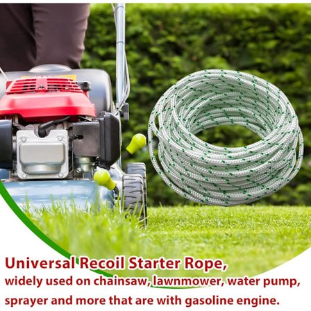 Ersättningsstartsnor för Craftsman Husqvarna STHIL Sears Poulan Motorsåg Gräsklippare Trimmer Kantklippare Röjsåg Motordelar