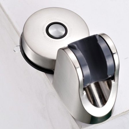 Brusehovedholder - Rustfrit stål sugekop bruseholder Wi