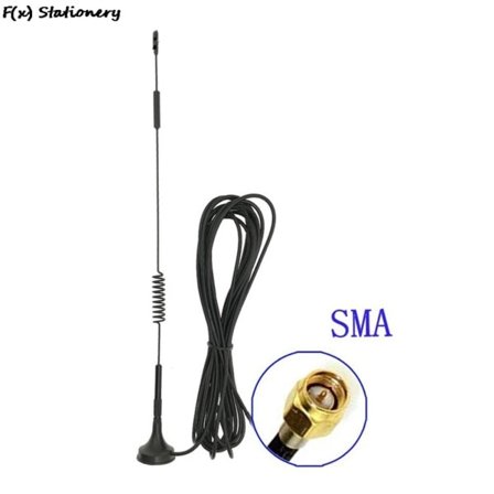 12dBi 2G 3G 4G LTE magnetisk antenn TS9 kontakt SMA hane GSM extern router antenn