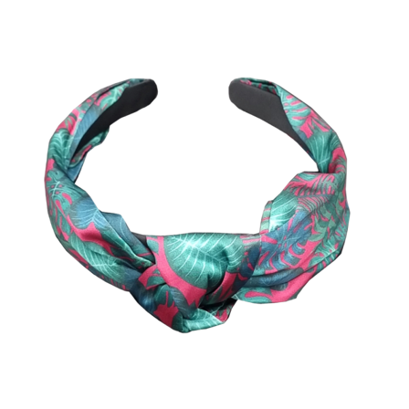 Complement Knutdiadem I Växtmönster Hårband Dam #74CCC7