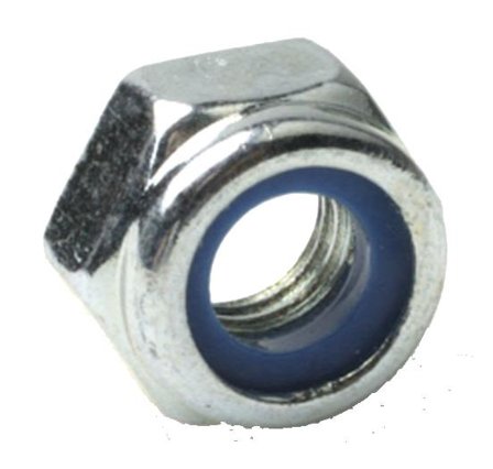 FIXX 560334 Låsemutter lav, FZB, DIN 985-8 M4, 500-pakning, Innfesting