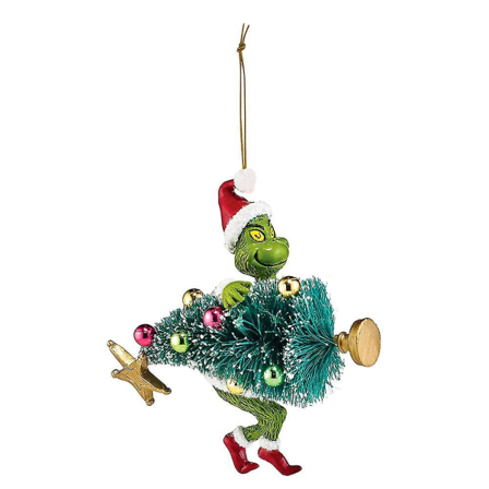 God Jul Grinchen Figur Juletræ Hængende Vedhæng Ornament Fest Dekoration_ll F