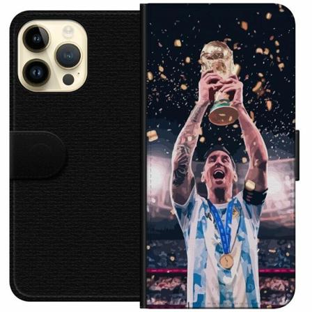 Apple Iphone 14 Pro Max Plånboksfodral Messi