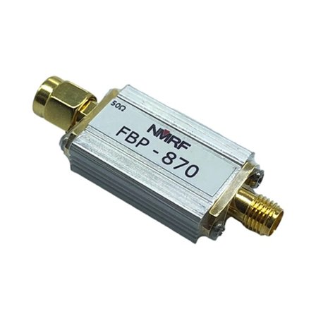 FBP SAW 870MHz Bandpassfilter Bandbredd 840~900 MHz SMA GSM RFID Special