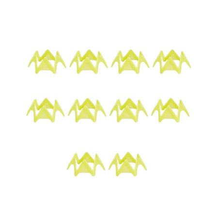 10 stk. Golf Mat Tees, Golf Simulator Tees, Øvelses Golf Tees til Driving Range, Hjemme Golf Tees til Gol