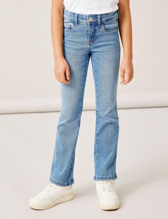 name it Nkfpolly Skinny Boot Jeans 1142-Au Noos - Blue - 158