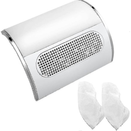 Nageldammsugare 80W, Dubbelfläkt, Hög Effekt, Nagelmaskin