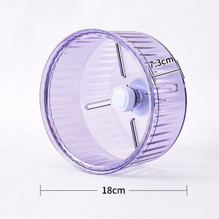 Lilla Hamster Løpehjul med Akryl Stativ, Løpespinner