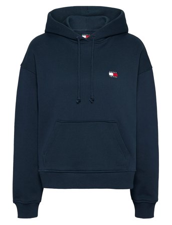 Tjw Bxy Badge Hoodie Ext Black Tommy Jeans