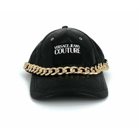 Versace Jeans Couture, cap 193E8Hubk 09-899-1-5 Zwart, Dames, Maat:ONE Size