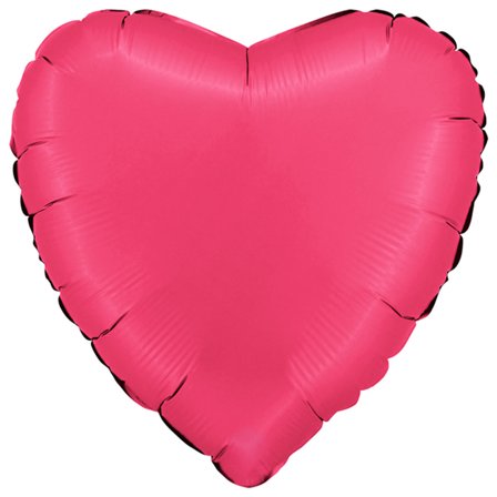 Folieballong Hjerte Satin Lipstick
